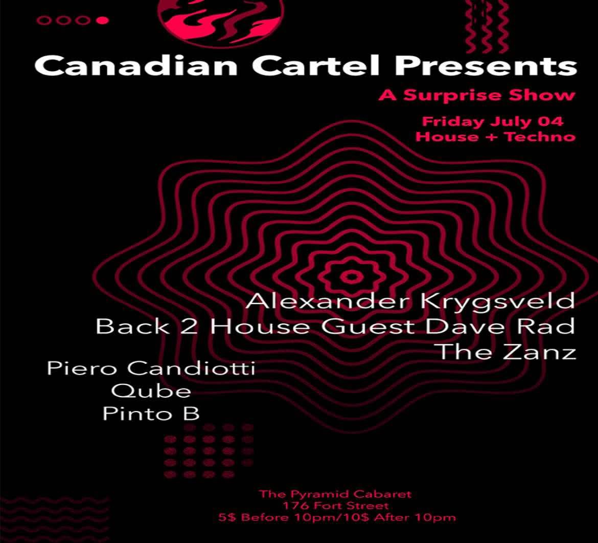 Canadian Cartel Presents A surprise show