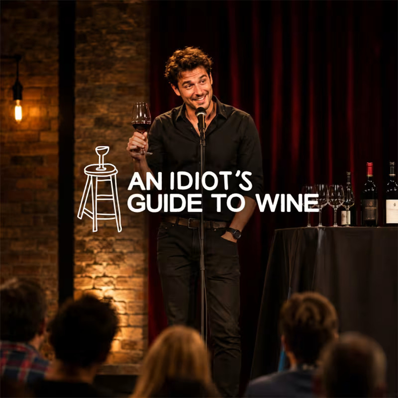 An Idiot’s Guide to Wine: Comedy over Wine à Pyramid Cabaret